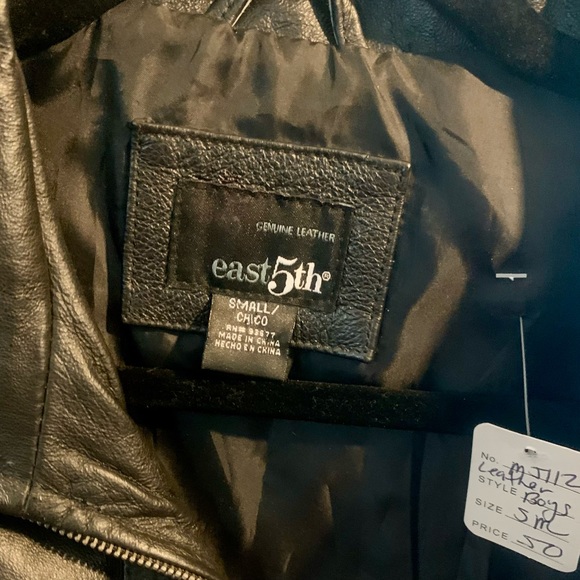 East 5th leather jacket - Picture 4 of 4
